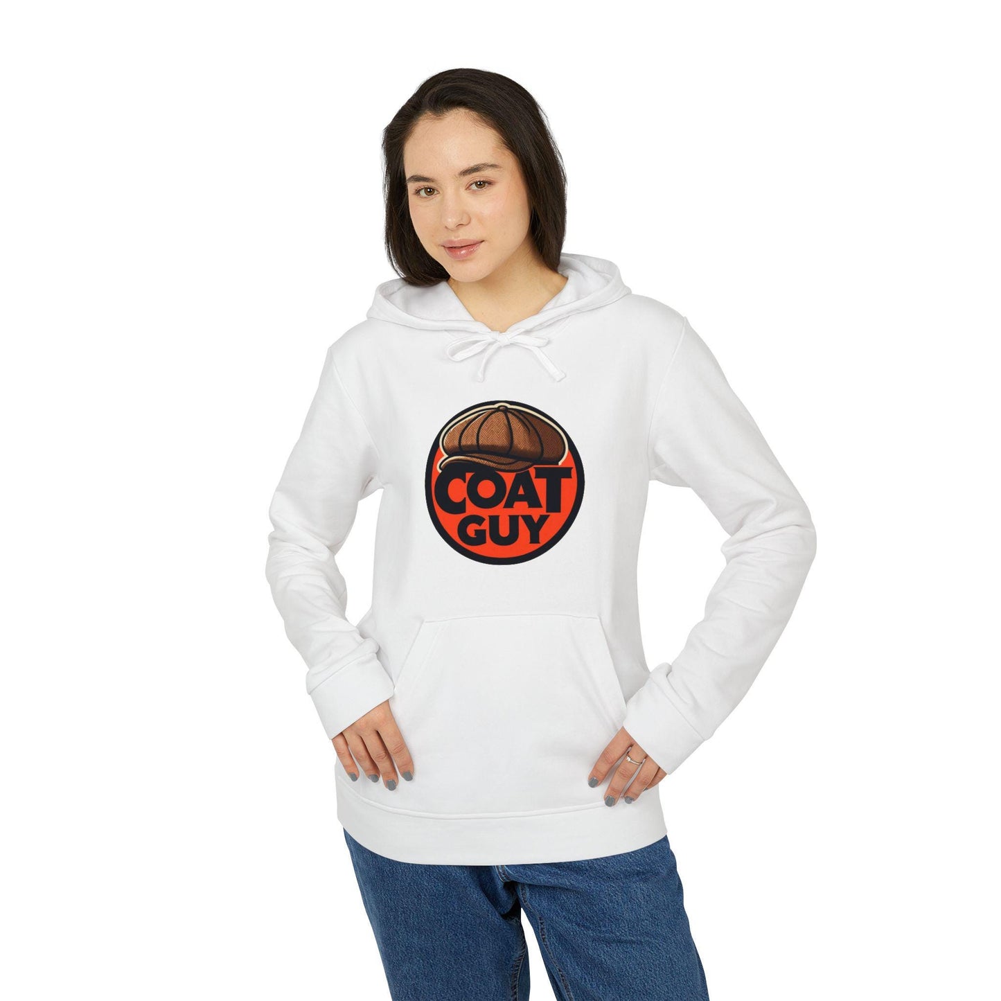 adidas Unisex Fleece Hoodie - Apparel By Coat Guy - Logo