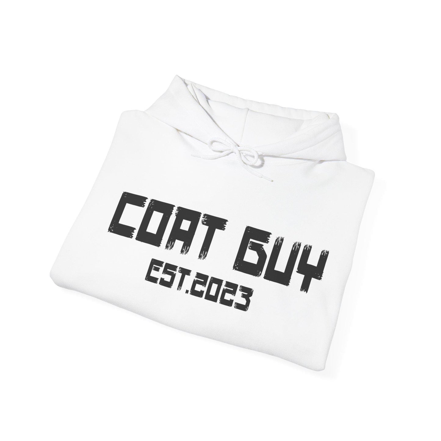 Funny Quote Coat Guy Unisex Hoodie - Perfect Gift for Sports Fans and Fashion Enthusiasts, Family Present, Heavy Blend Sweatshirt