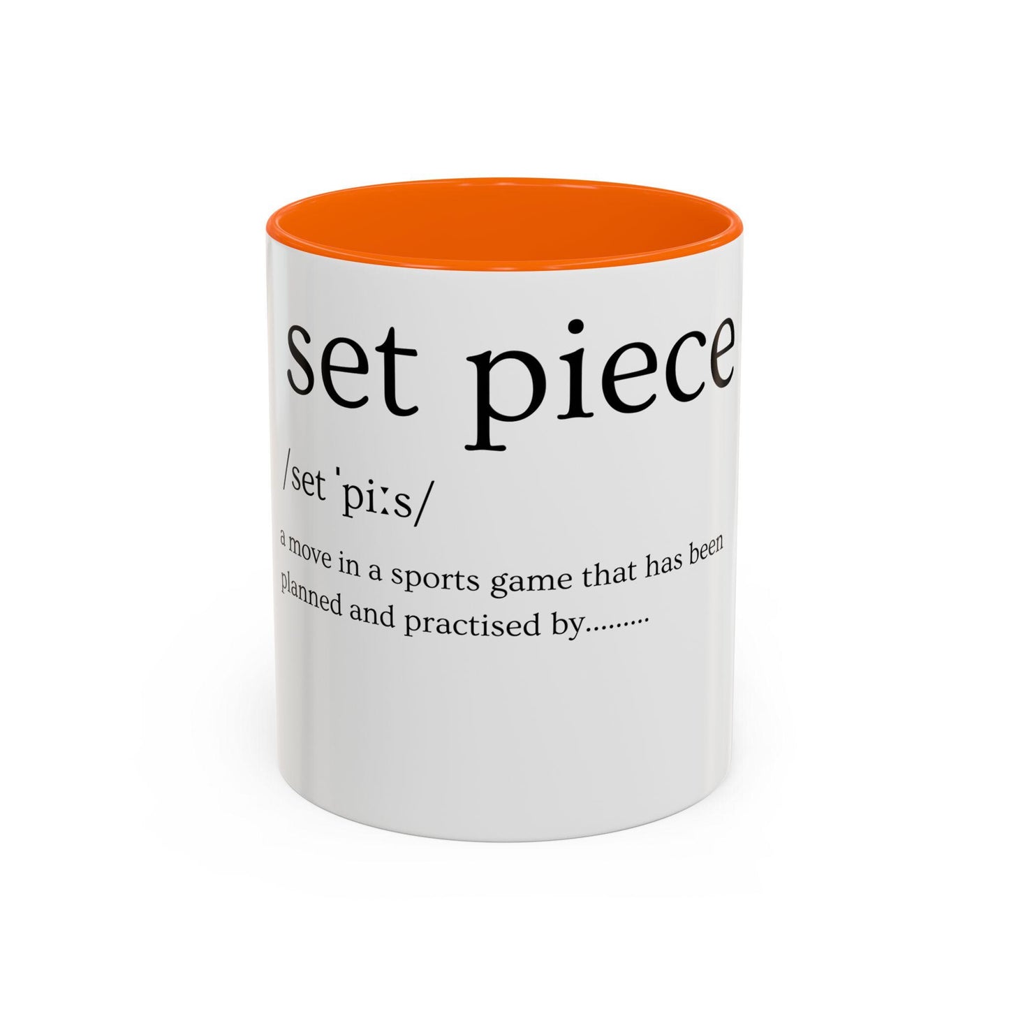 Set Piece Accent Coffee Mug (11, 15oz)