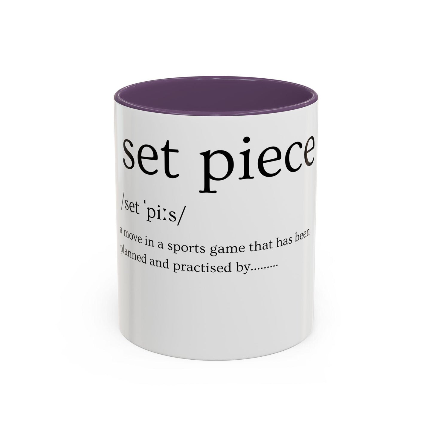 Set Piece Accent Coffee Mug (11, 15oz)