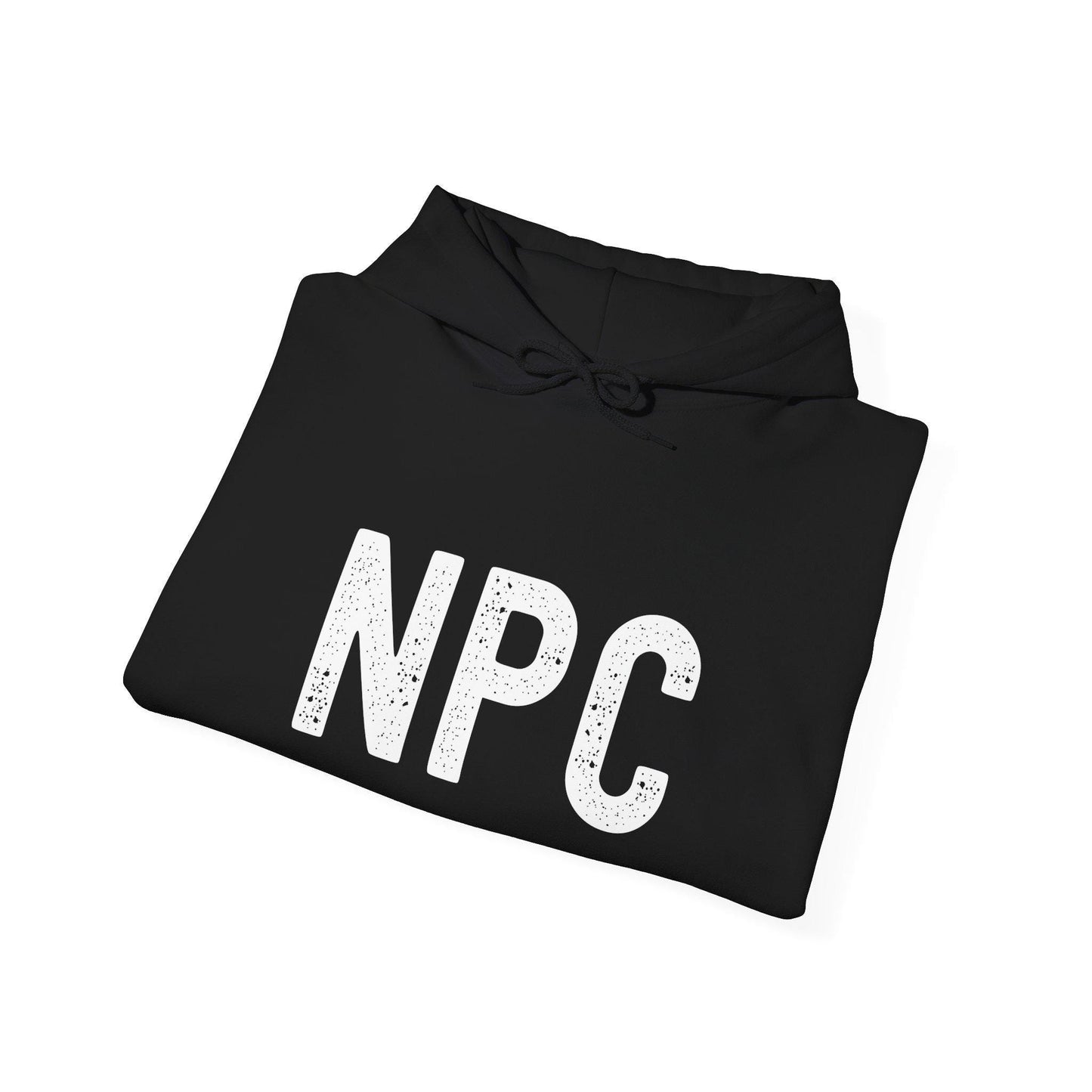 NPC Monochrome Coat Guy Unisex Hoodie - Perfect Gift for Sports Fans and Fashion Enthusiasts, Family Present, Heavy Blend Sweatshirt