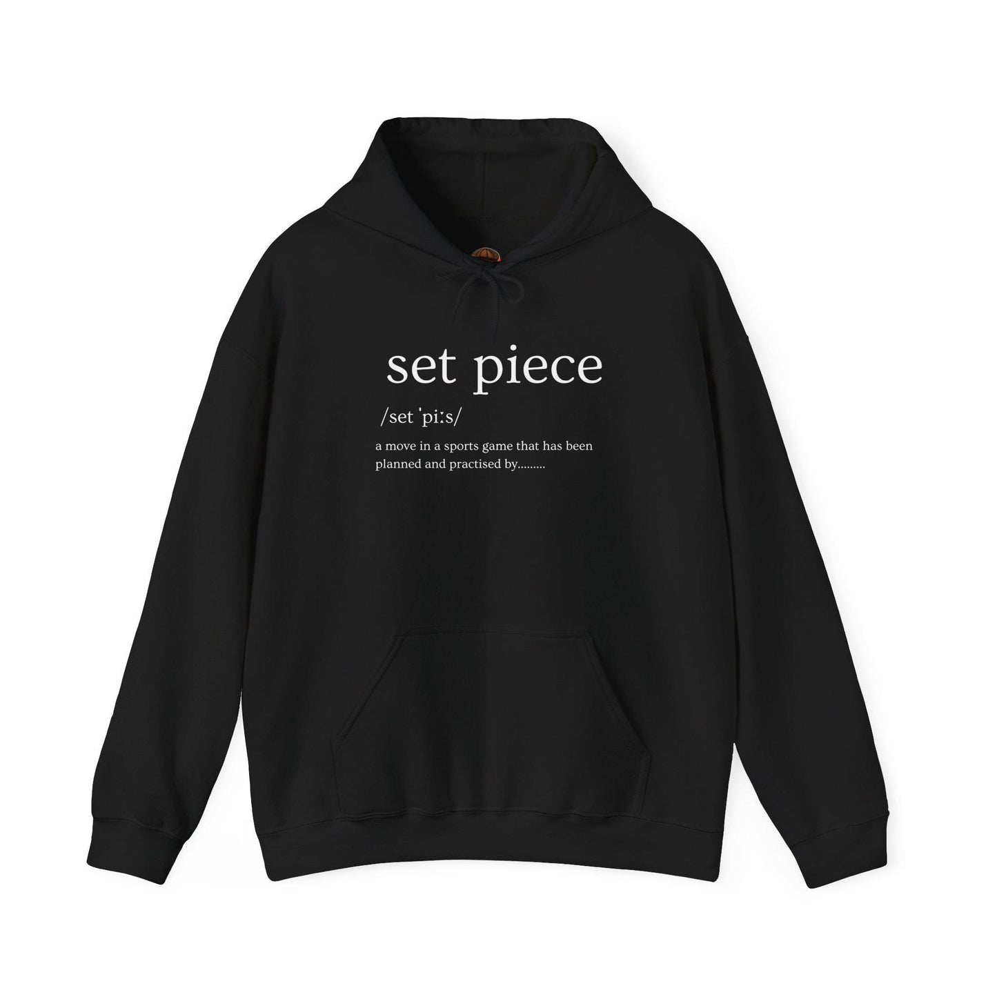 Set Piece Monochrome Coat Guy Unisex Hoodie - Perfect Gift for Sports Fans and Fashion Enthusiasts, Family Present, Heavy Blend Sweatshirt