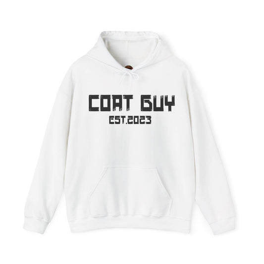 Funny Quote Coat Guy Unisex Hoodie - Perfect Gift for Sports Fans and Fashion Enthusiasts, Family Present, Heavy Blend Sweatshirt