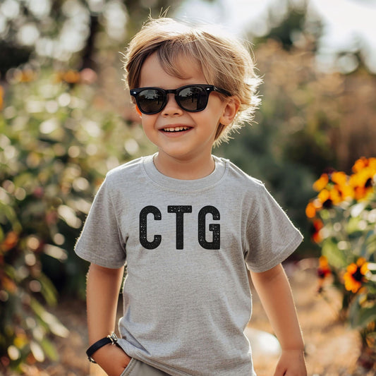 CTG Apparel By Coat Guy - Kids Heavy Cotton Tee - Logo