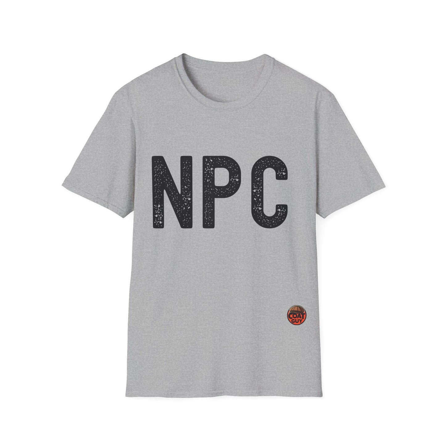 NPC Apparel By Coat Guy - Unisex Softstyle T-Shirt - Classic Logo and Design