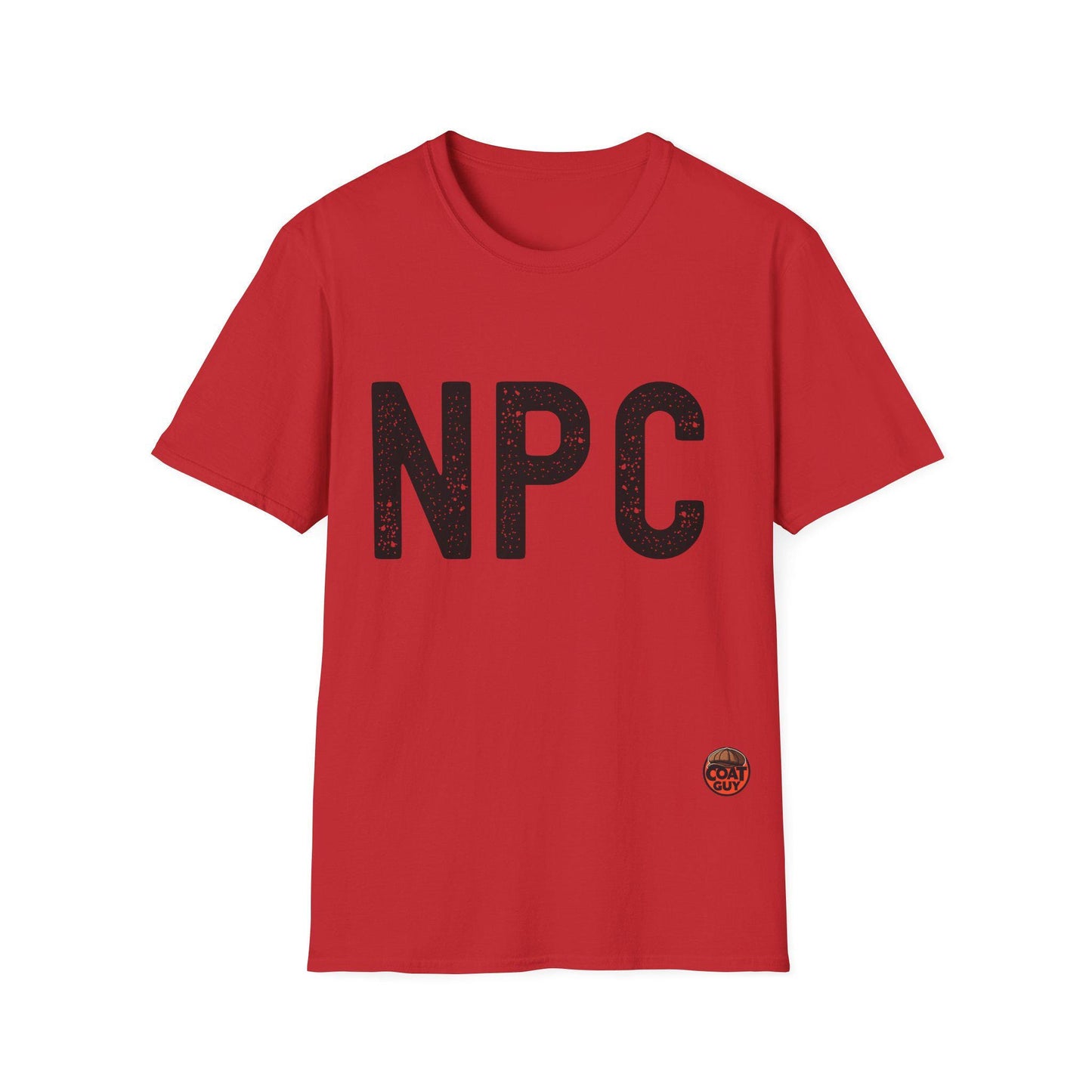 NPC Apparel By Coat Guy - Unisex Softstyle T-Shirt - Classic Logo and Design