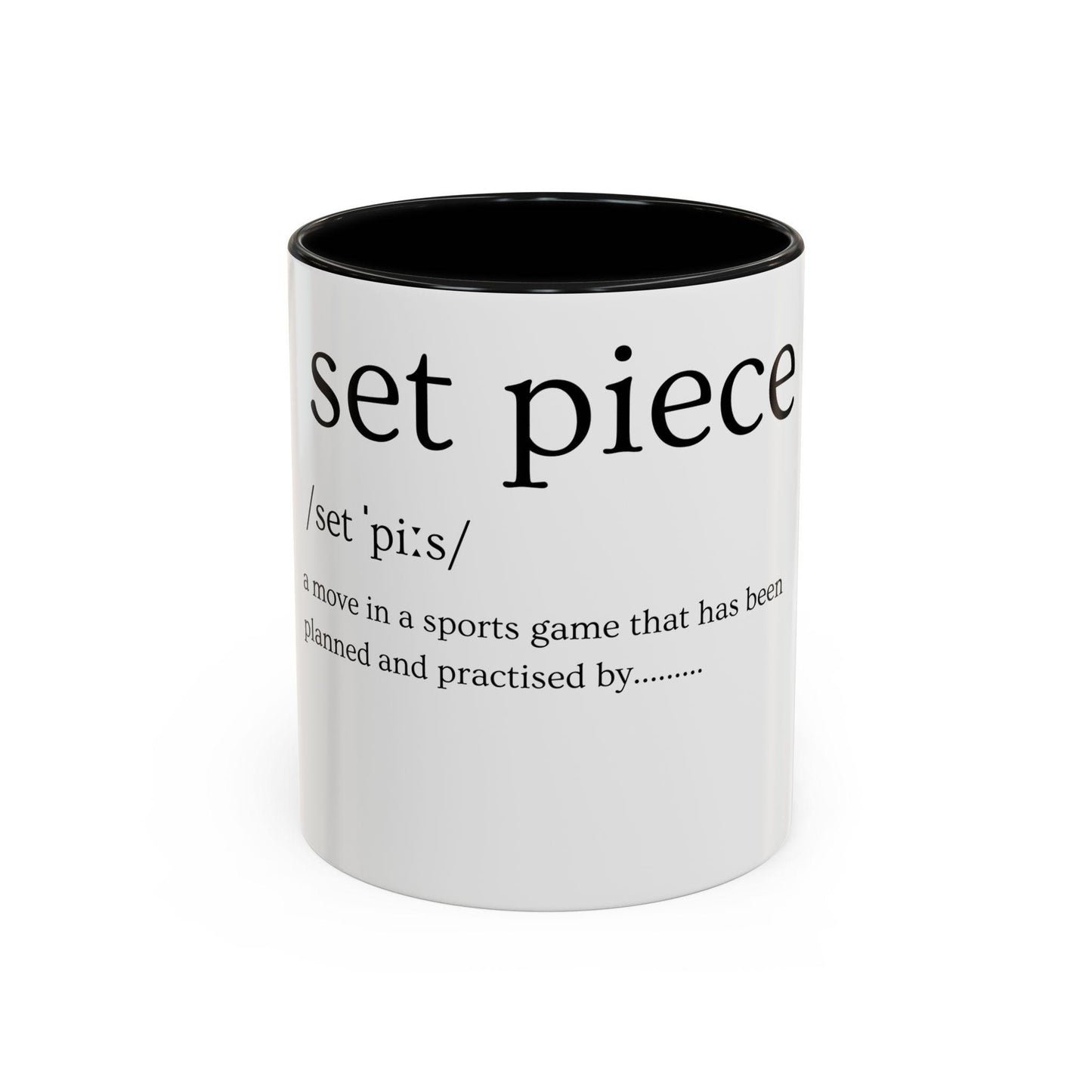 Set Piece Accent Coffee Mug (11, 15oz)