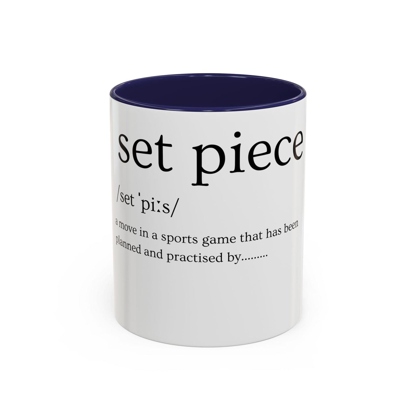 Set Piece Accent Coffee Mug (11, 15oz)