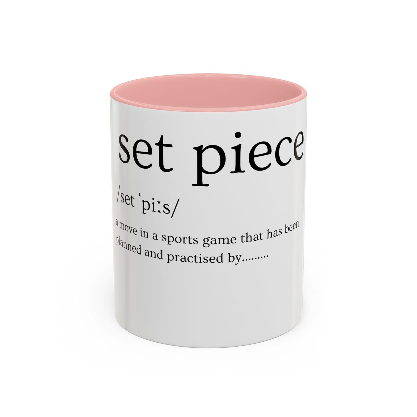 Set Piece Accent Coffee Mug (11, 15oz)