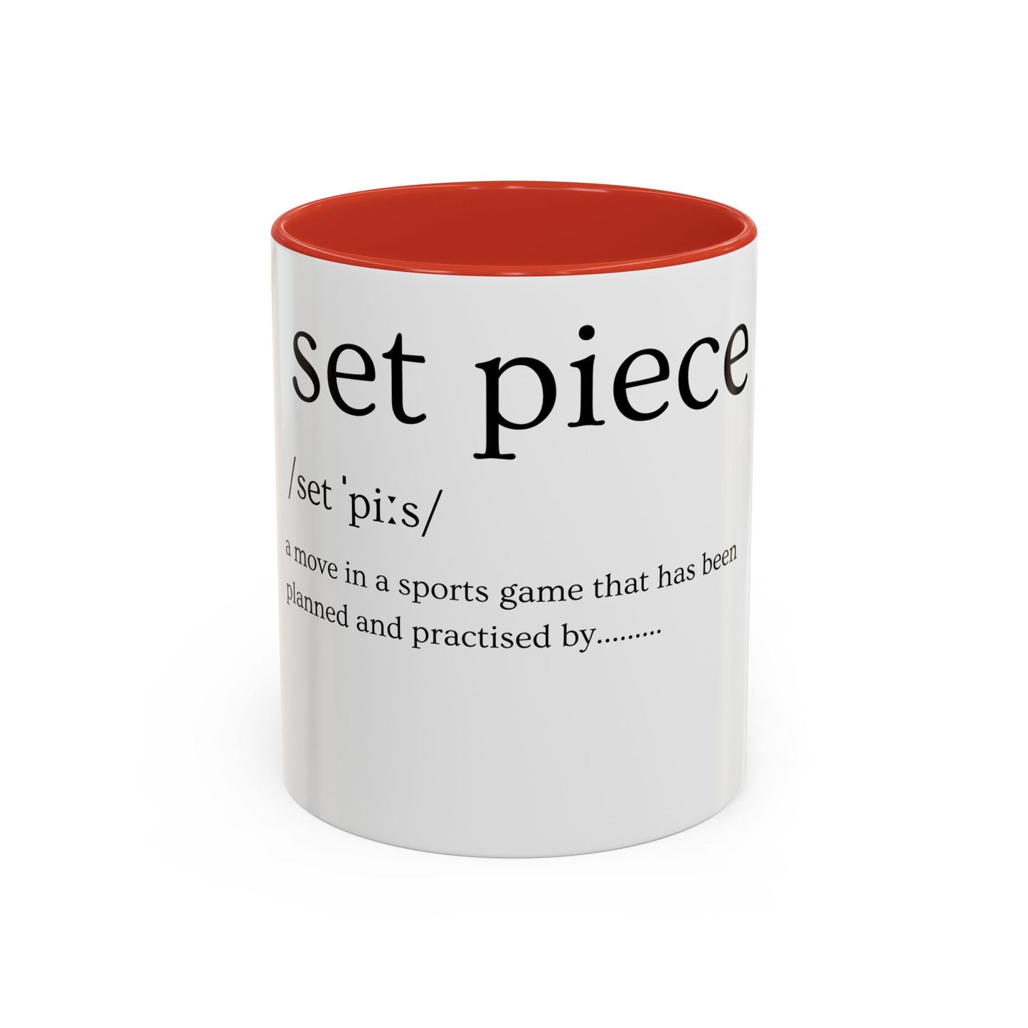 Set Piece Accent Coffee Mug (11, 15oz)