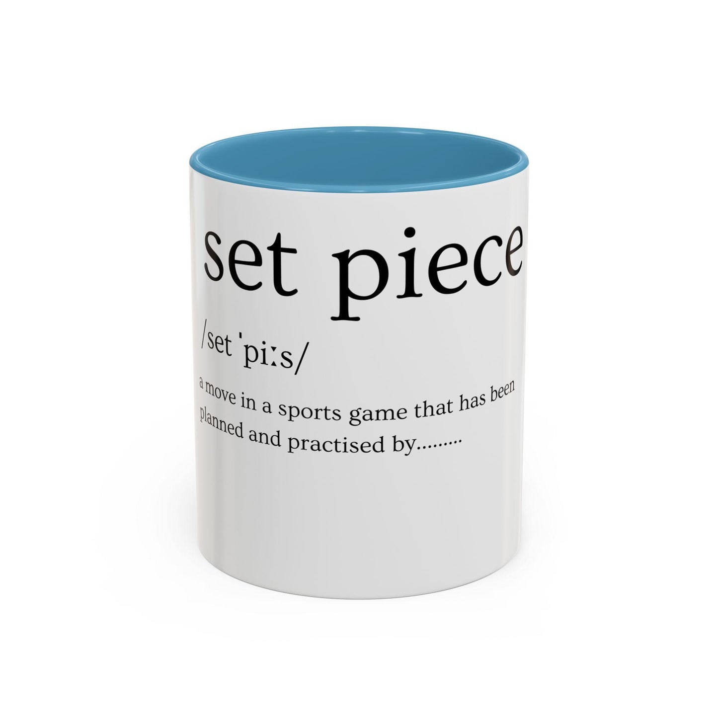 Set Piece Accent Coffee Mug (11, 15oz)
