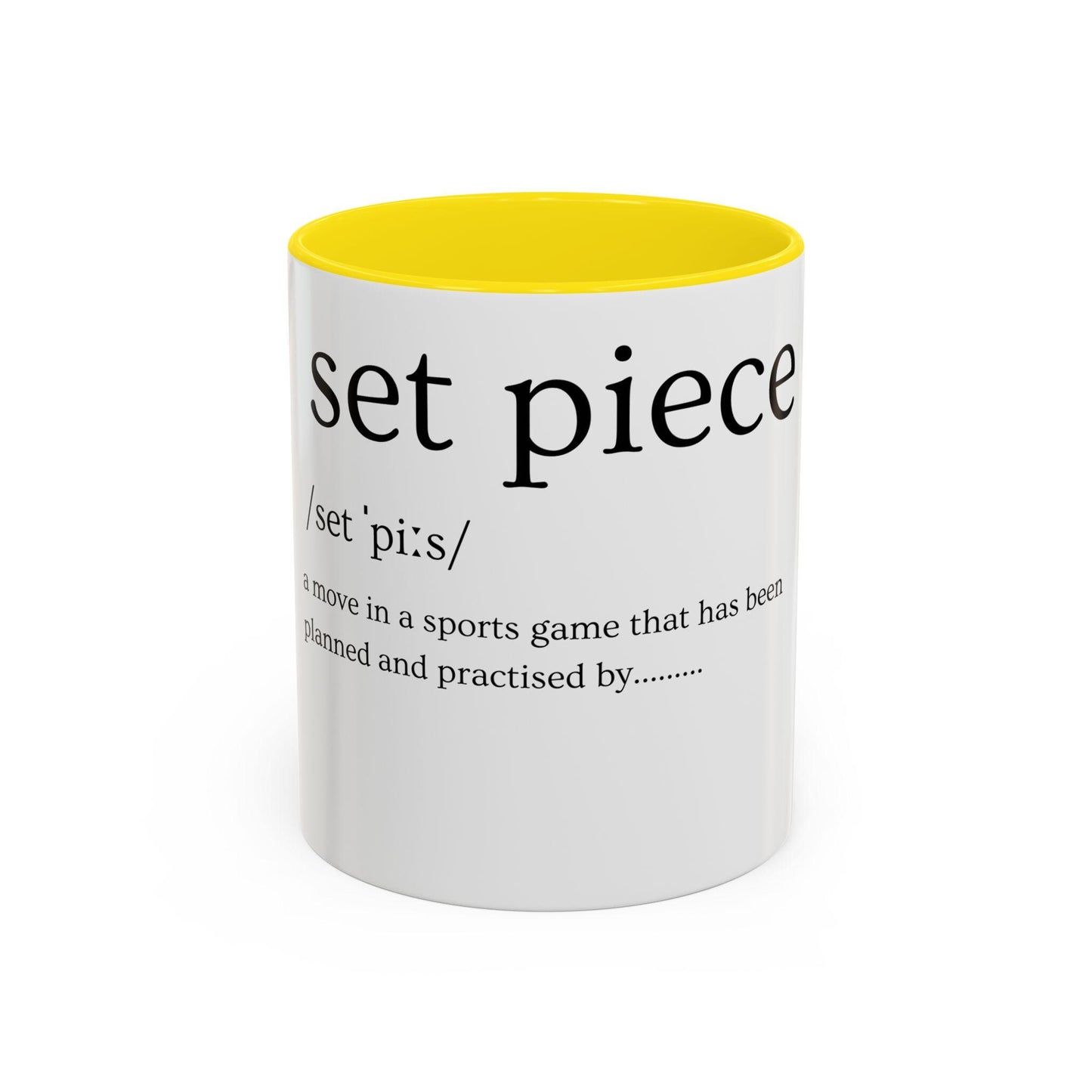 Set Piece Accent Coffee Mug (11, 15oz)