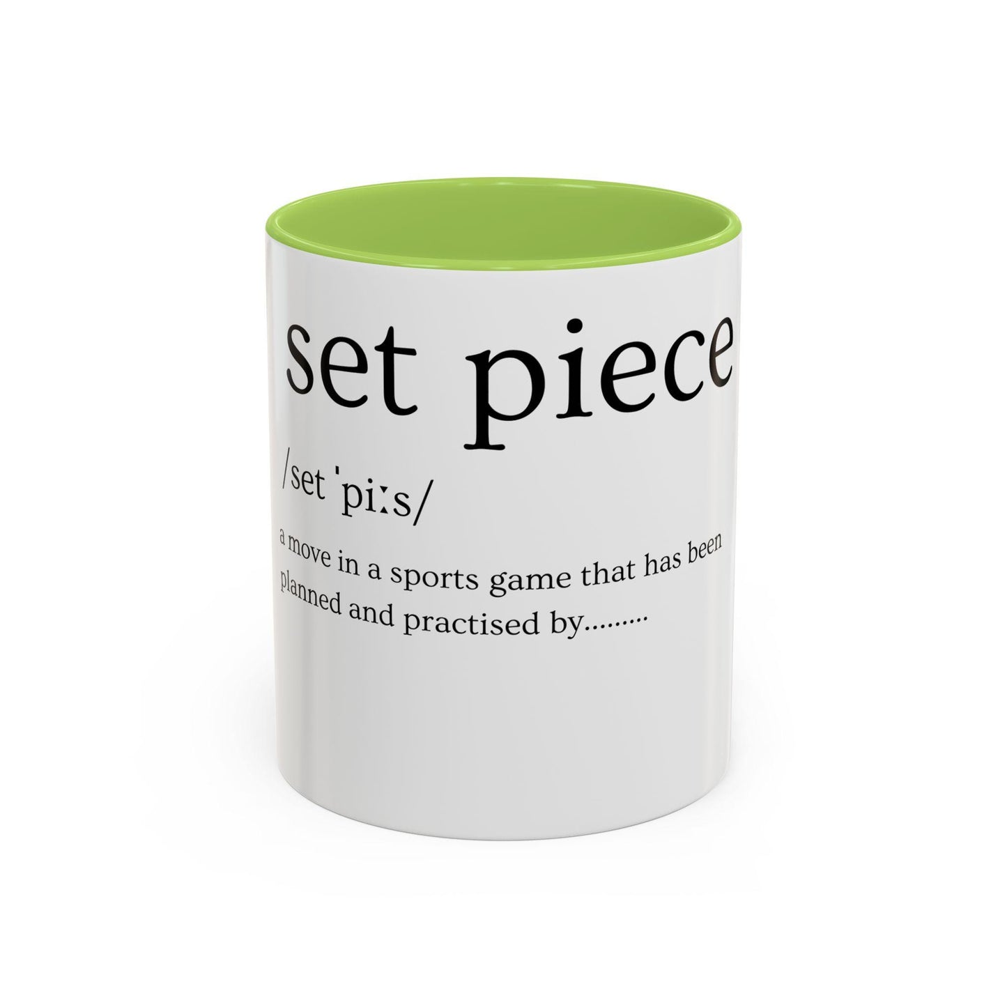 Set Piece Accent Coffee Mug (11, 15oz)
