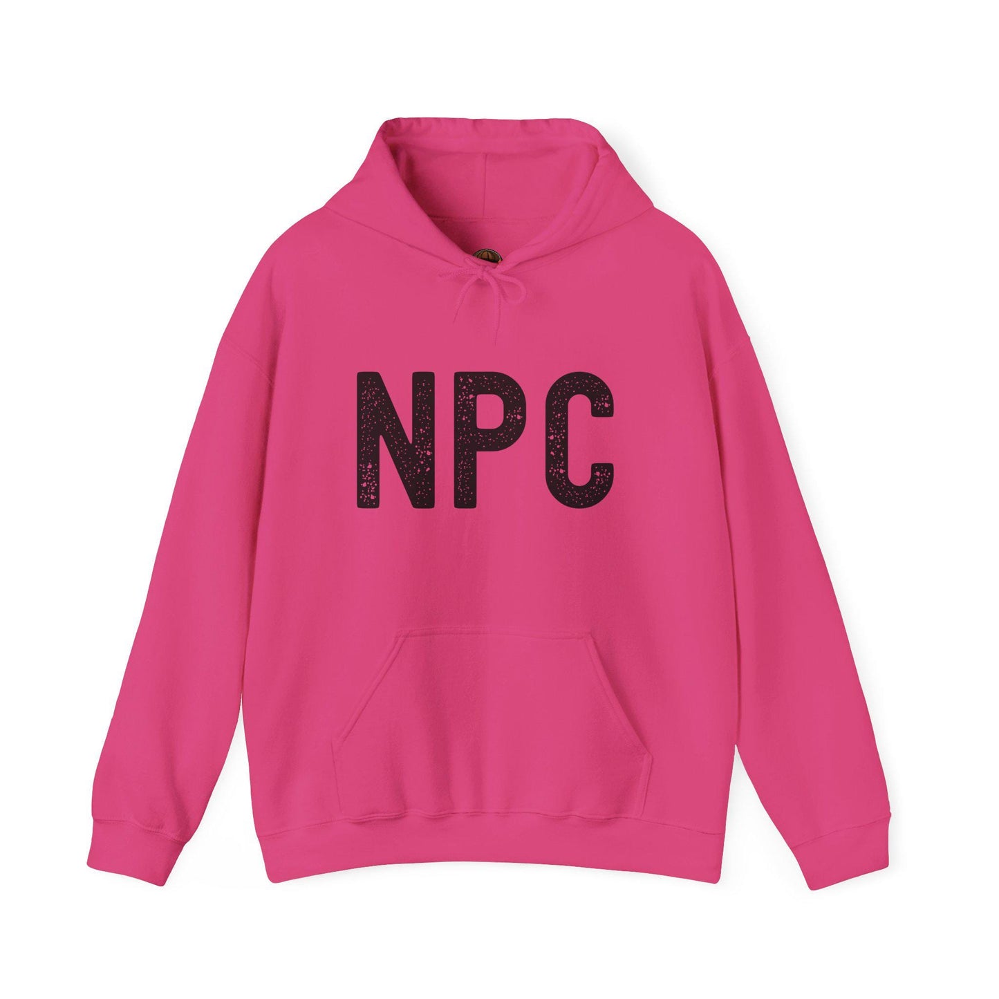NPC Funny Quote Coat Guy Unisex Hoodie - Perfect Gift for Sports Fans and Fashion Enthusiasts, Family Present, Heavy Blend Sweatshirt