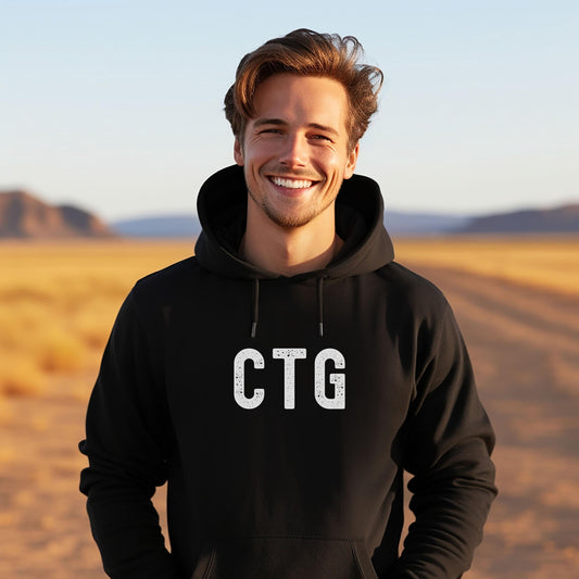 CTG Monochrome Coat Guy Unisex Hoodie - Perfect Gift for Sports Fans and Fashion Enthusiasts, Family Present, Heavy Blend Sweatshirt